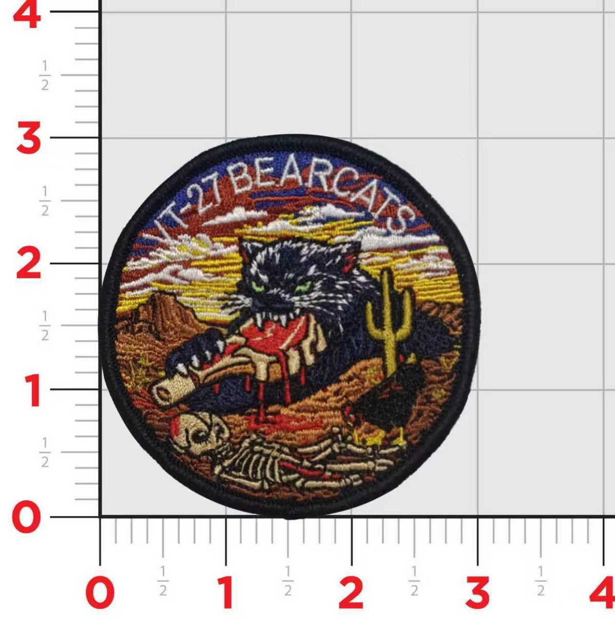 Official VT-27 Bearcats Shoulder Patch