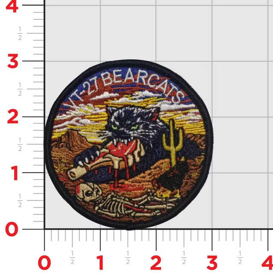 Official VT-27 Bearcats Shoulder Patch