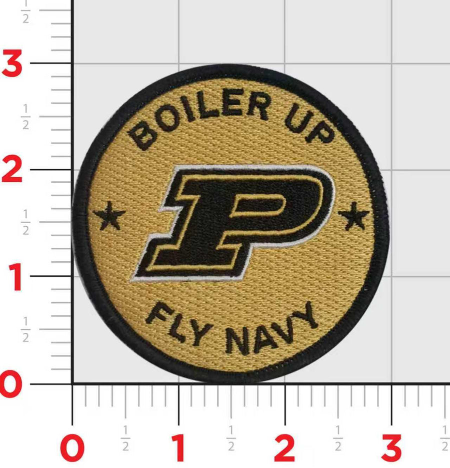 Purdue University Fly Navy Shoulder Patch