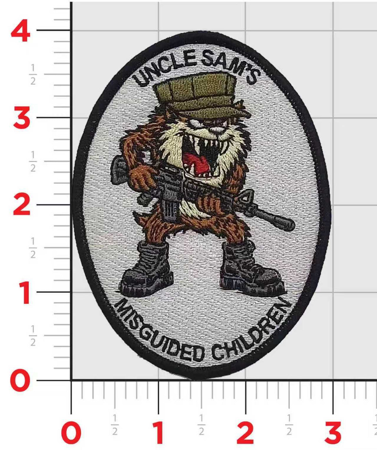 Uncle Sam's Misguided Children Patch