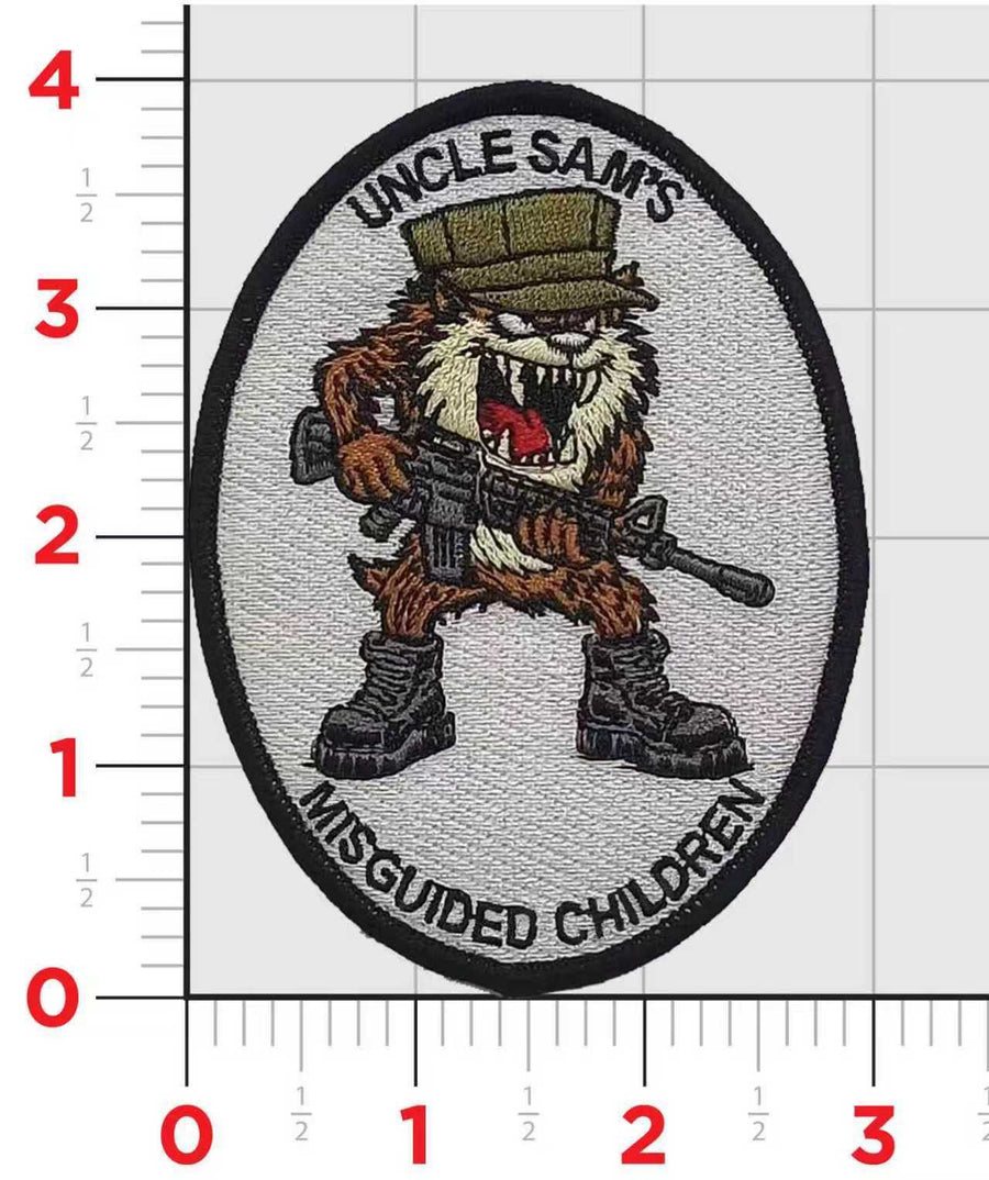 Uncle Sam's Misguided Children Patch