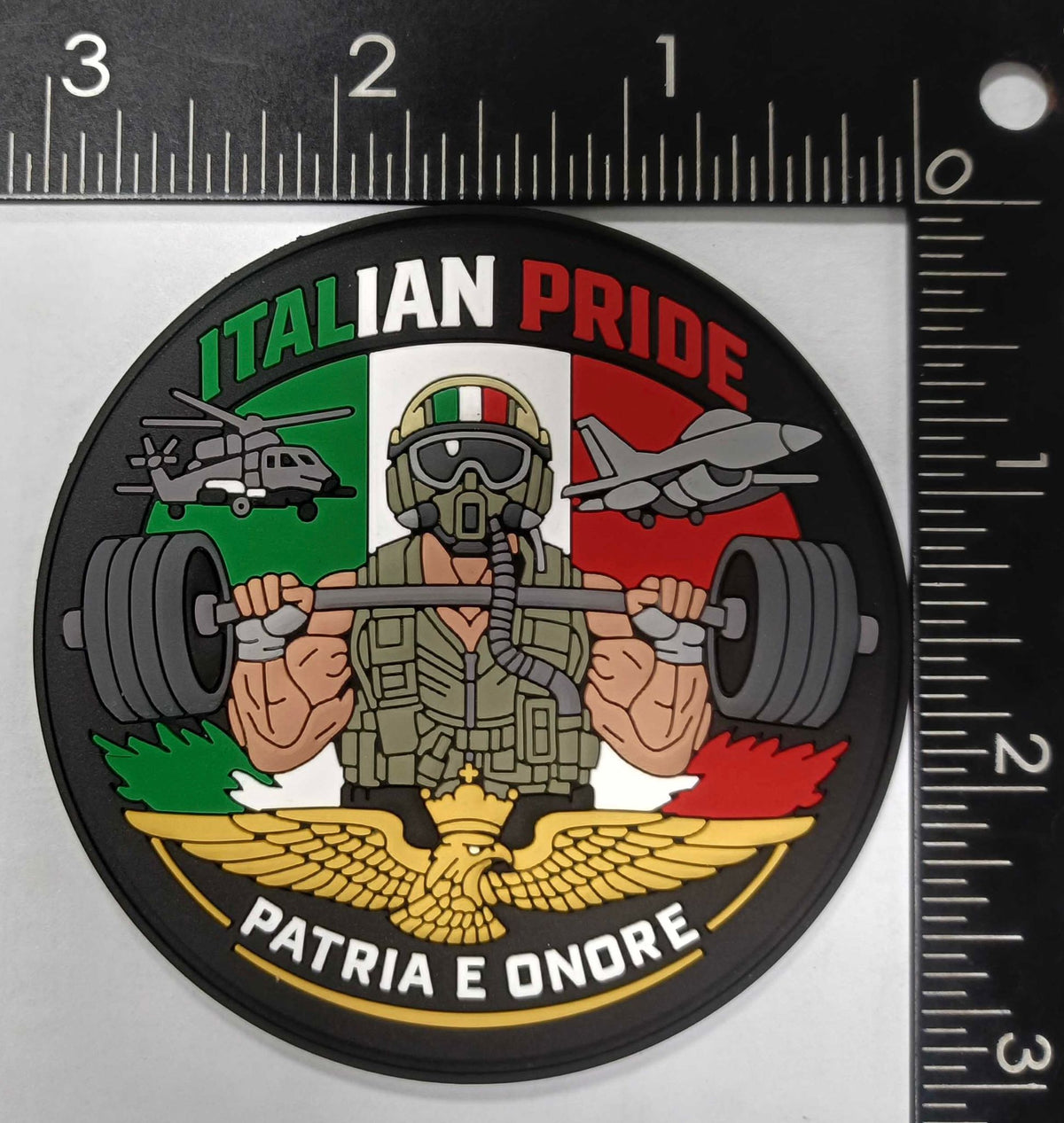 Official Italian Pride PVC Patch