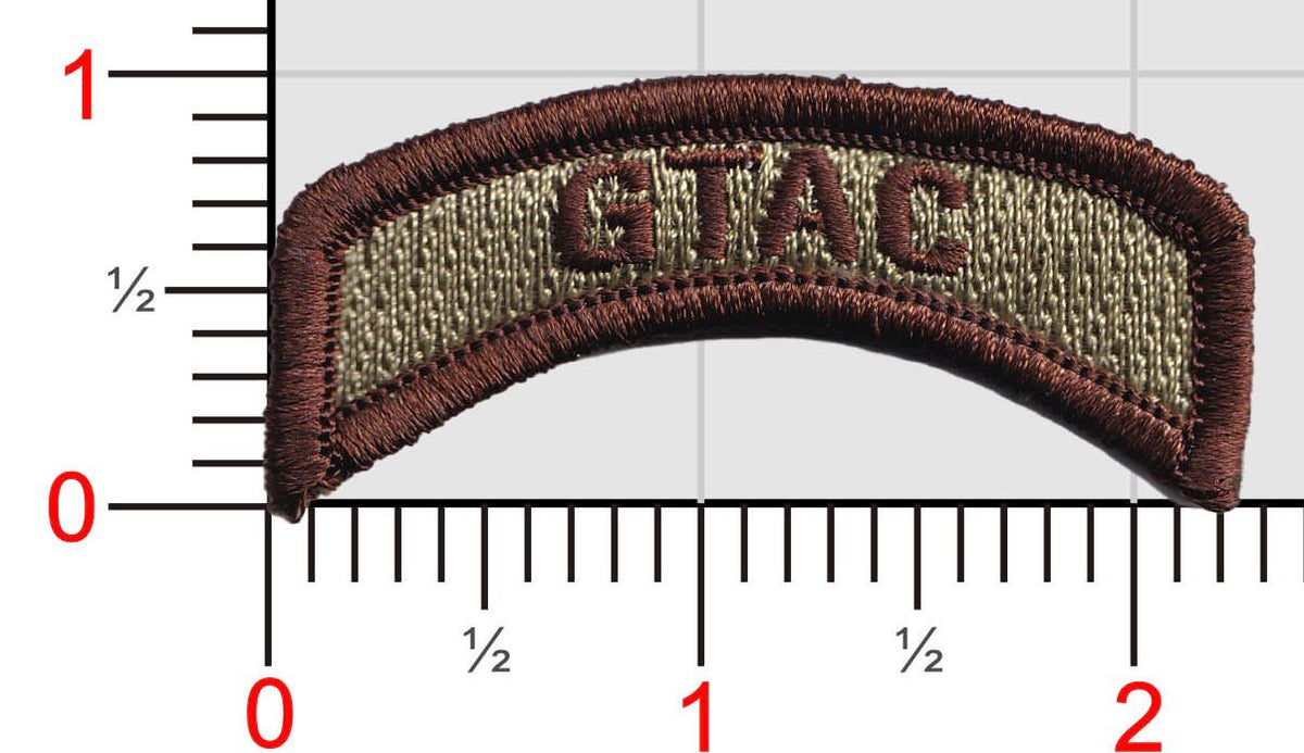 Official CBP GTAC Tab patch
