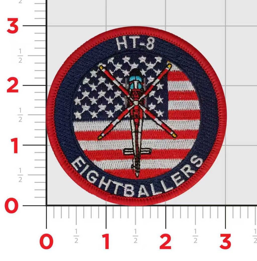 Official HT-8 Eightballers TH-73 Thrasher Shoulder Patch