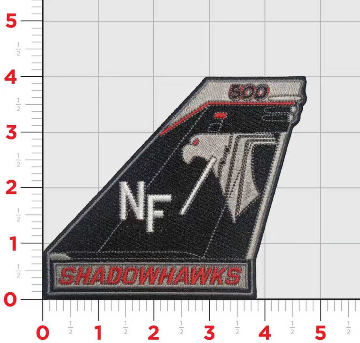 Official VAQ-141 Shadowhawks Tail Flash Patches