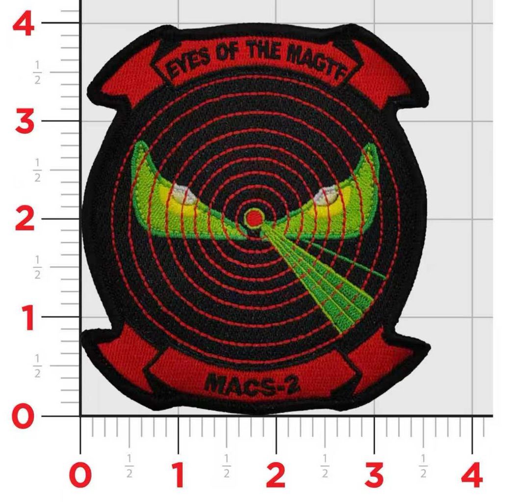 Officially Licensed USMC MACS-2 Eyes of the MAGTF Patch