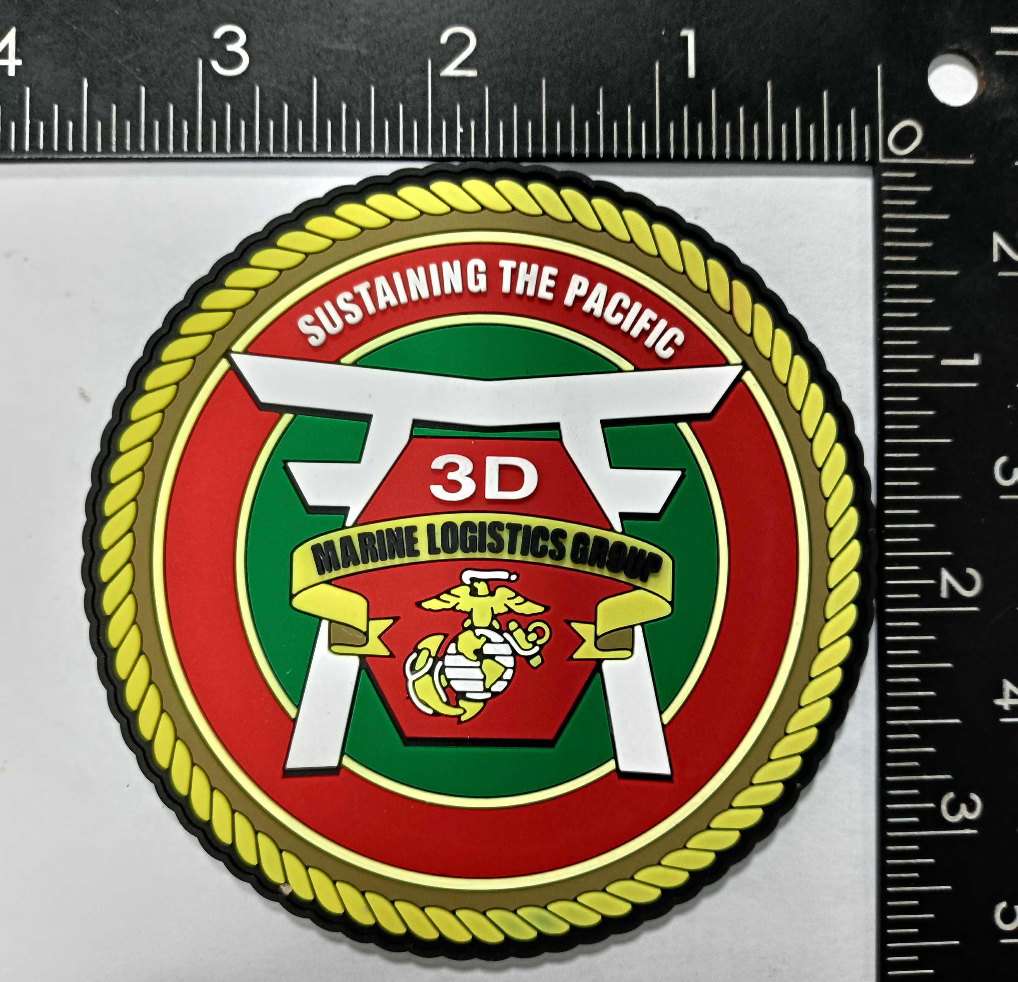 Buy Officially Licensed USMC 3rd M Patch | MarinePatches.com