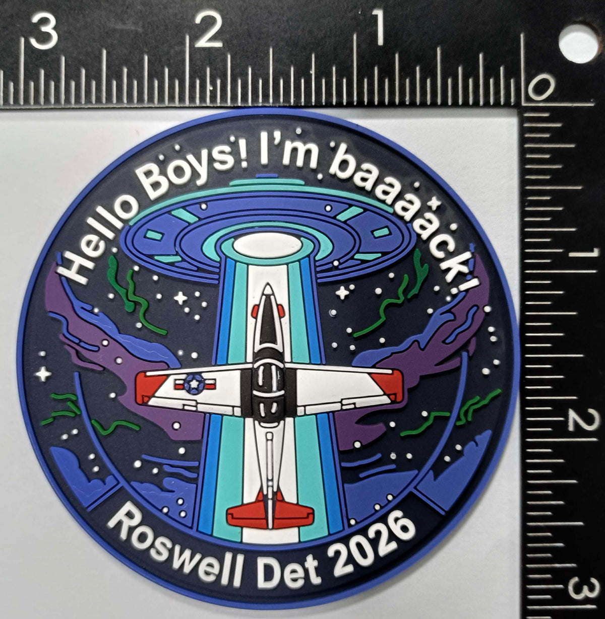 VT-27 T-6 Roswell Det 2026 Hello Boys, I'm Baaaack!  PVC Patch