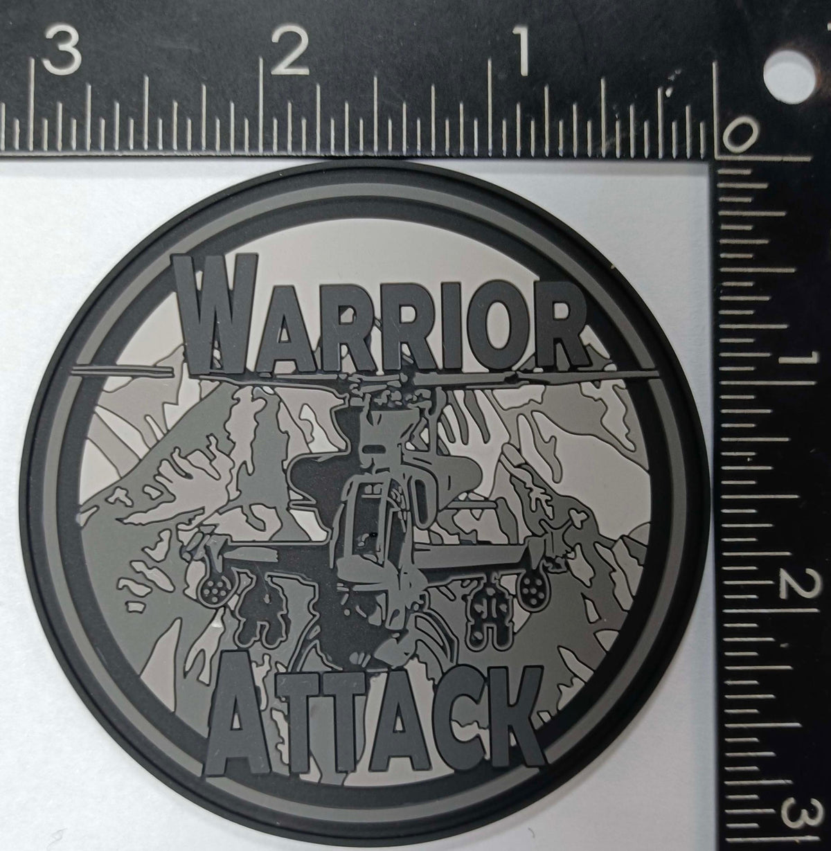 Official HMLA-167 Warrior AH-1Z and UH-1Y PVC Patches