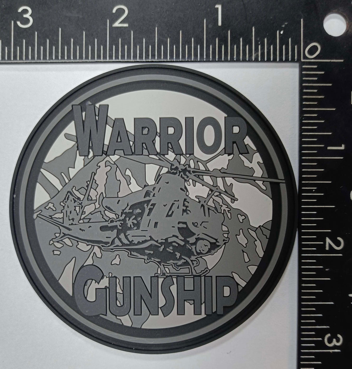 Official HMLA-167 Warrior AH-1Z and UH-1Y PVC Patches