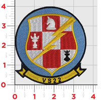 Officially Licensed US Navy VS-22 Checkmates Squadron Patch