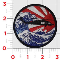 Great Wave Japan Aircraft Shoulder Patches