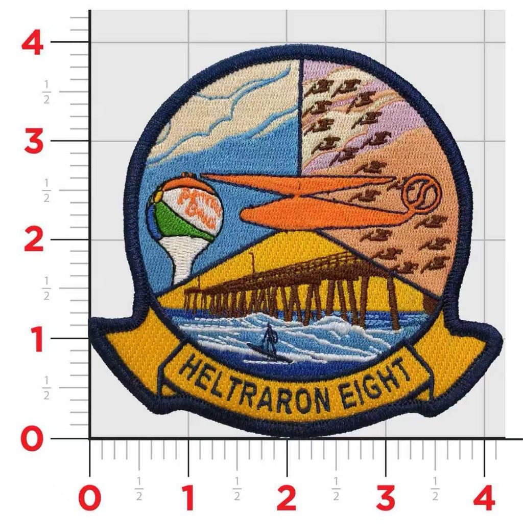 Official HT-8 Eightballers Summer Patches