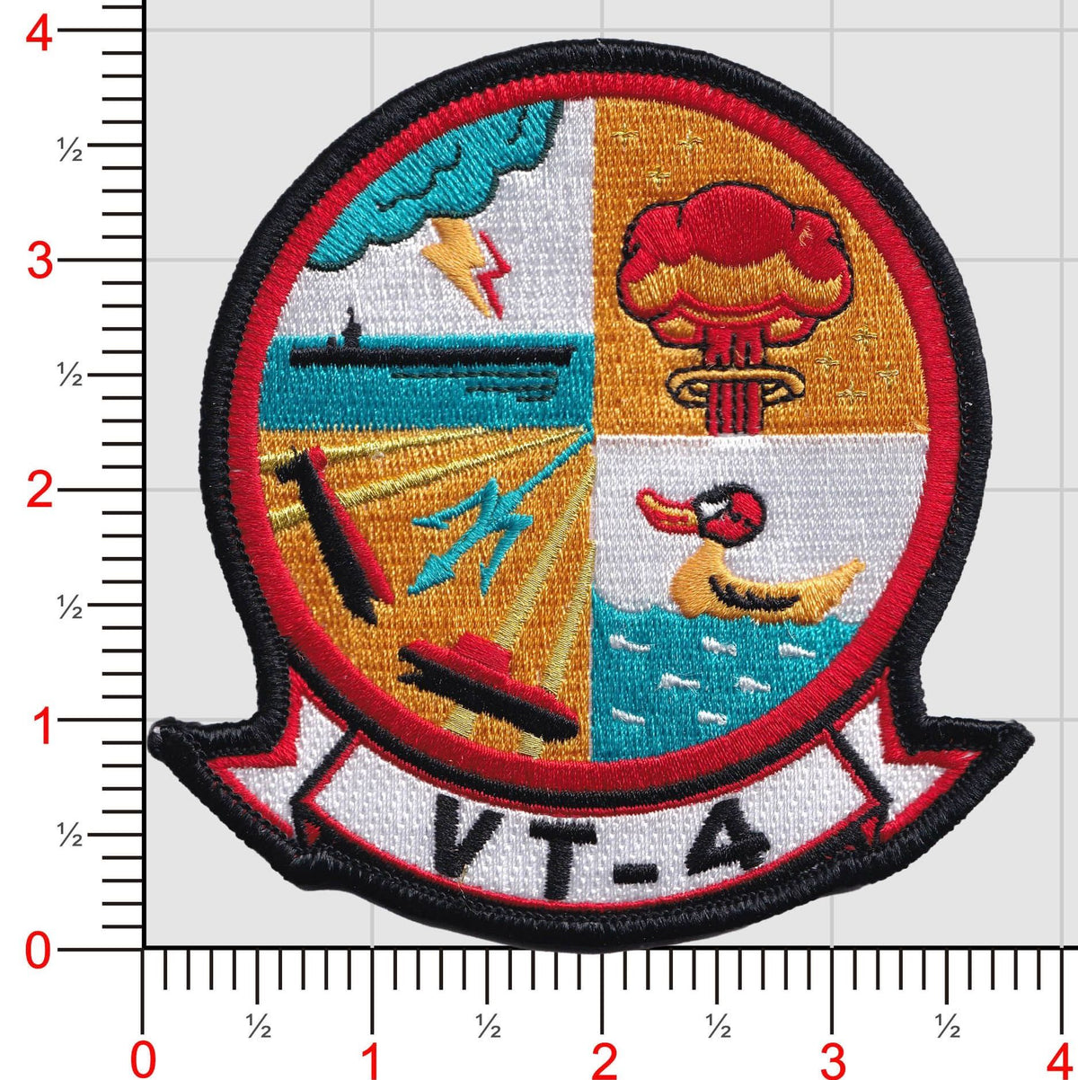 Officially Licensed VT-4 Warbucks Tactical  Patch