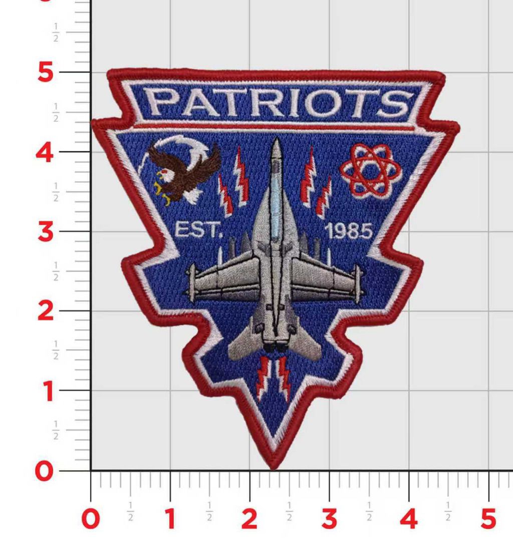 Official VAQ-140 Patriots EA-18 Jacket Patch