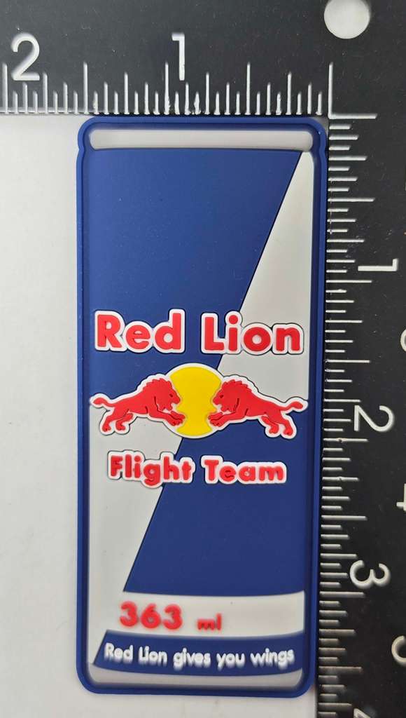 Official VMM-363 Red Lions Flight Team PVC Patch