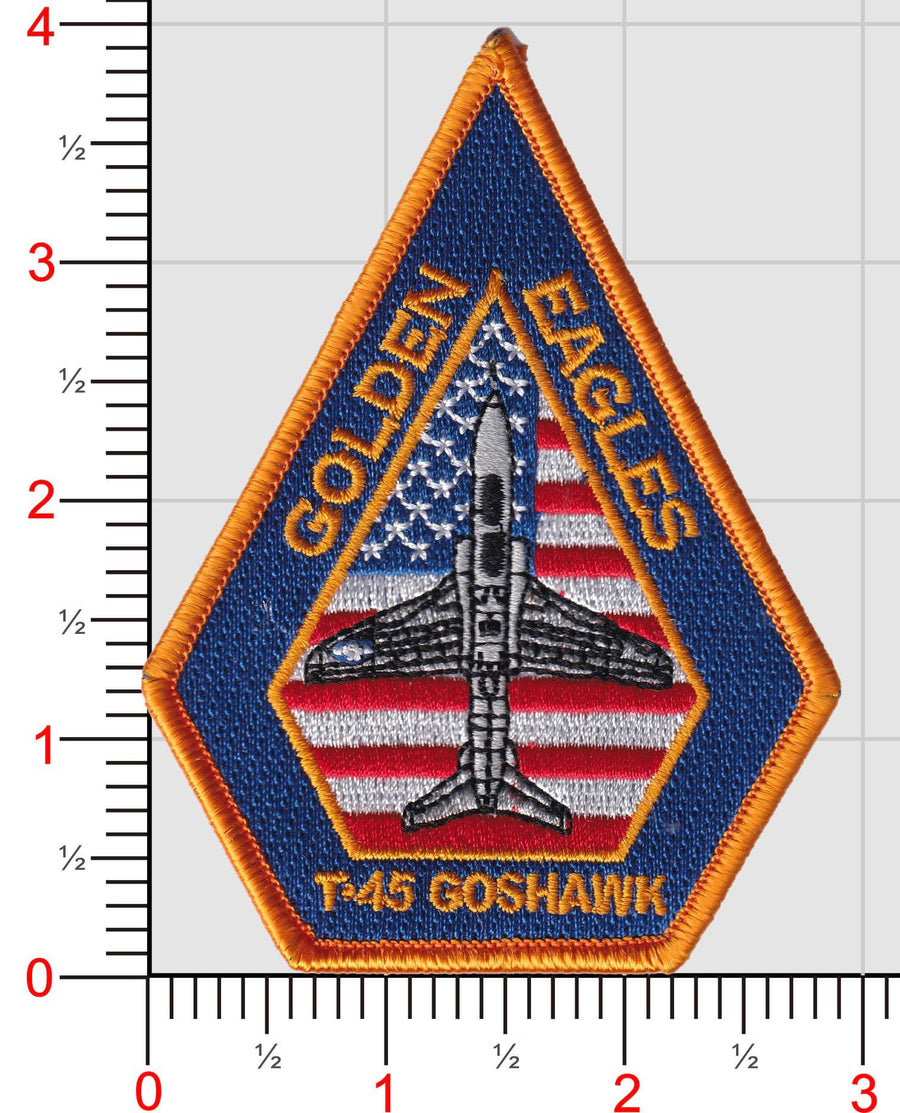 Official VT-22 Golden Eagles T-45 Goshawk Coffin Patches