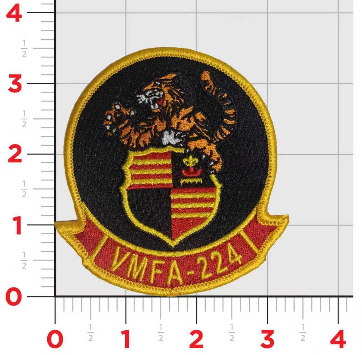 Officially Licensed USMC VMFA-224 Bengals 2026 Squadron Patch