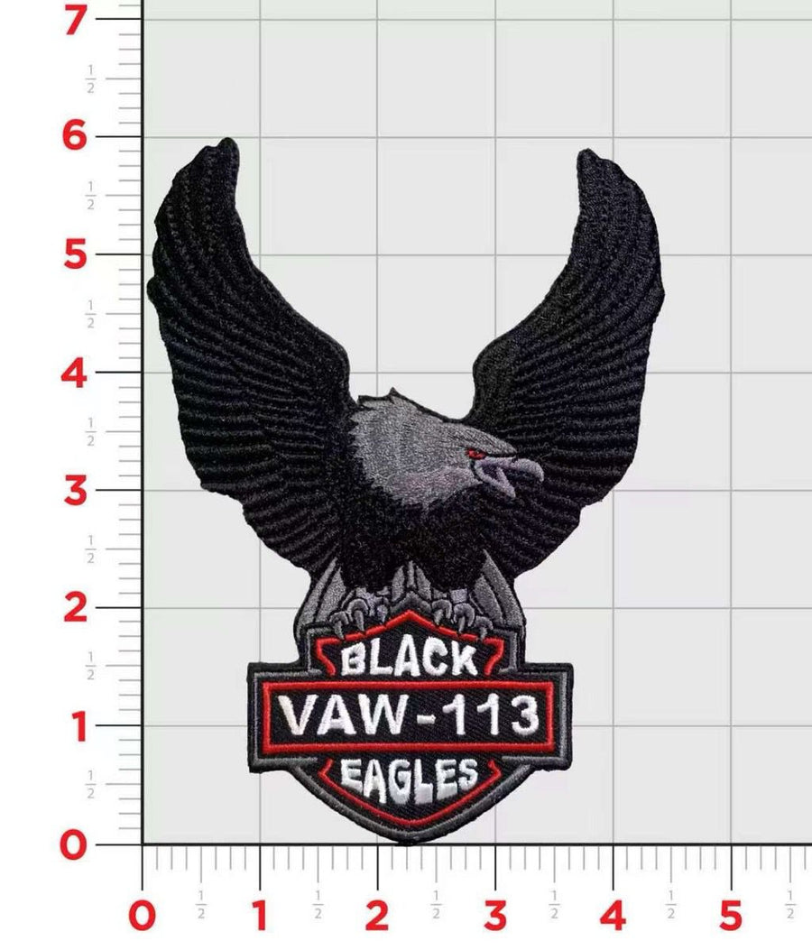 Official VAW-113 Black Eagles Patch