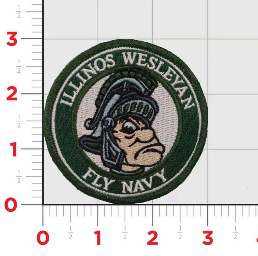 Illinois Wesleyan Fly Navy Patch