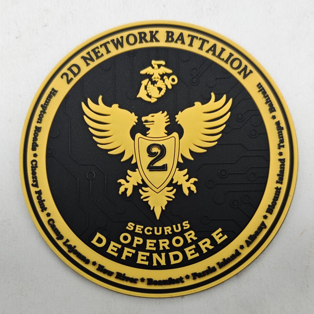Officially Licensed 2nd Network Battalion PVC Patch
