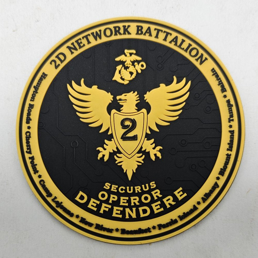 Officially Licensed 2nd Network Battalion PVC Patch