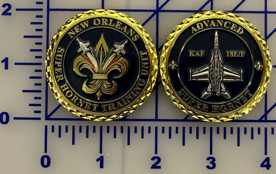 Official Superhornet Training Unit New Orleans Coin