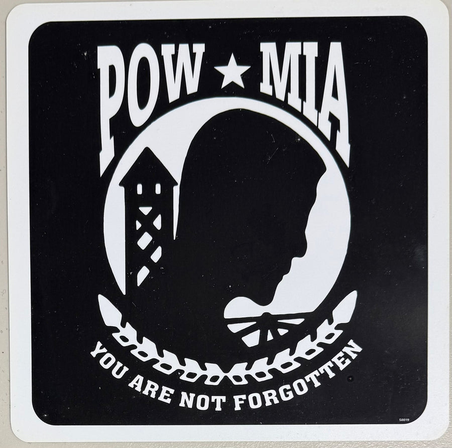Officially Licensed POW MIA Plastic Signs