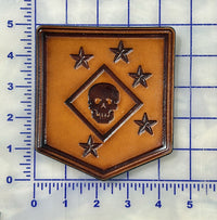 Officially Licensed USMC Raider Battalion Leather Patches