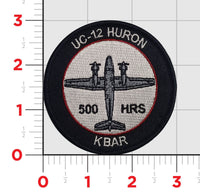 Official HQ Squadron New River UC-12 Huron Shoulder Patch