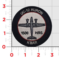 Official HQ Squadron New River UC-12 Huron Shoulder Patch