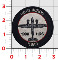 Official HQ Squadron New River UC-12 Huron Shoulder Patch