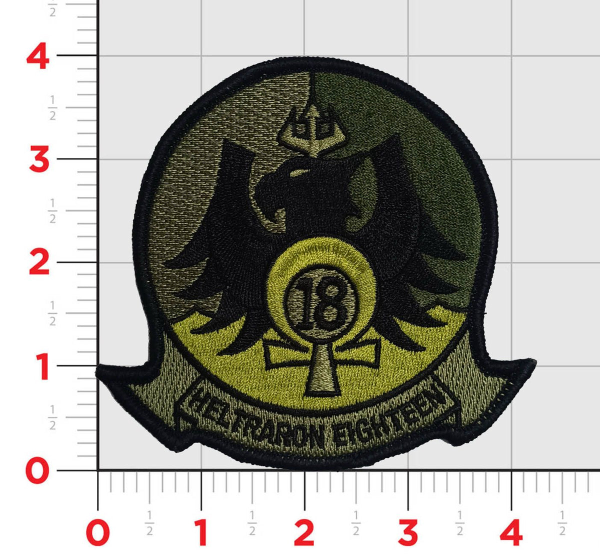 Officially Licensed HT-18 Vigilant Eagles Squadron Patch