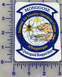 Official CBP NASOC Albuquerque Sticker