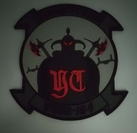 Official VMM-164 Knightriders PVC Glow Knight Crew Patch