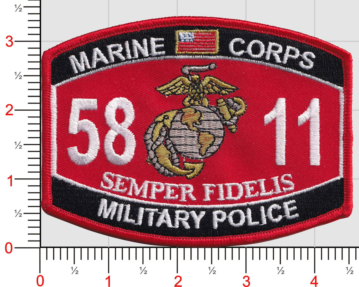 Officially Licensed USMC MOS Patches