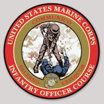 Officially Licensed USMC Infantry Officer Course Sticker
