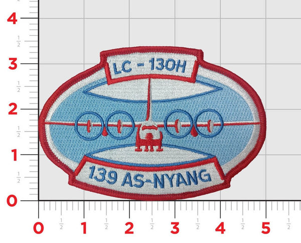 Official USAF NY Air Guard 139th Airlift Squadron LC-130H Patch