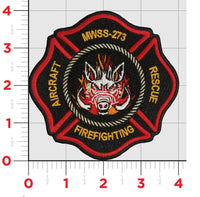 Official MWSS-273 Aircraft Rescue Firefighting patch