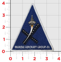 Official MAG-31 Chest and Shoulder patches
