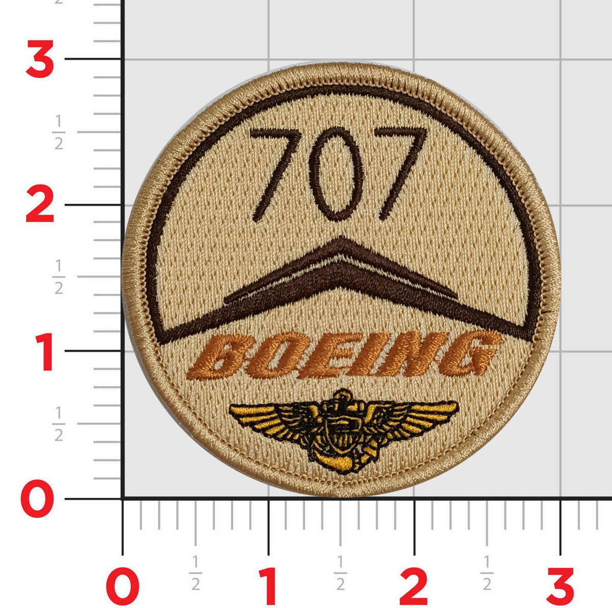 Official Boeing 707 Shoulder Patch