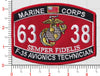 6338  F-35 Avionics Tech No hook & loop