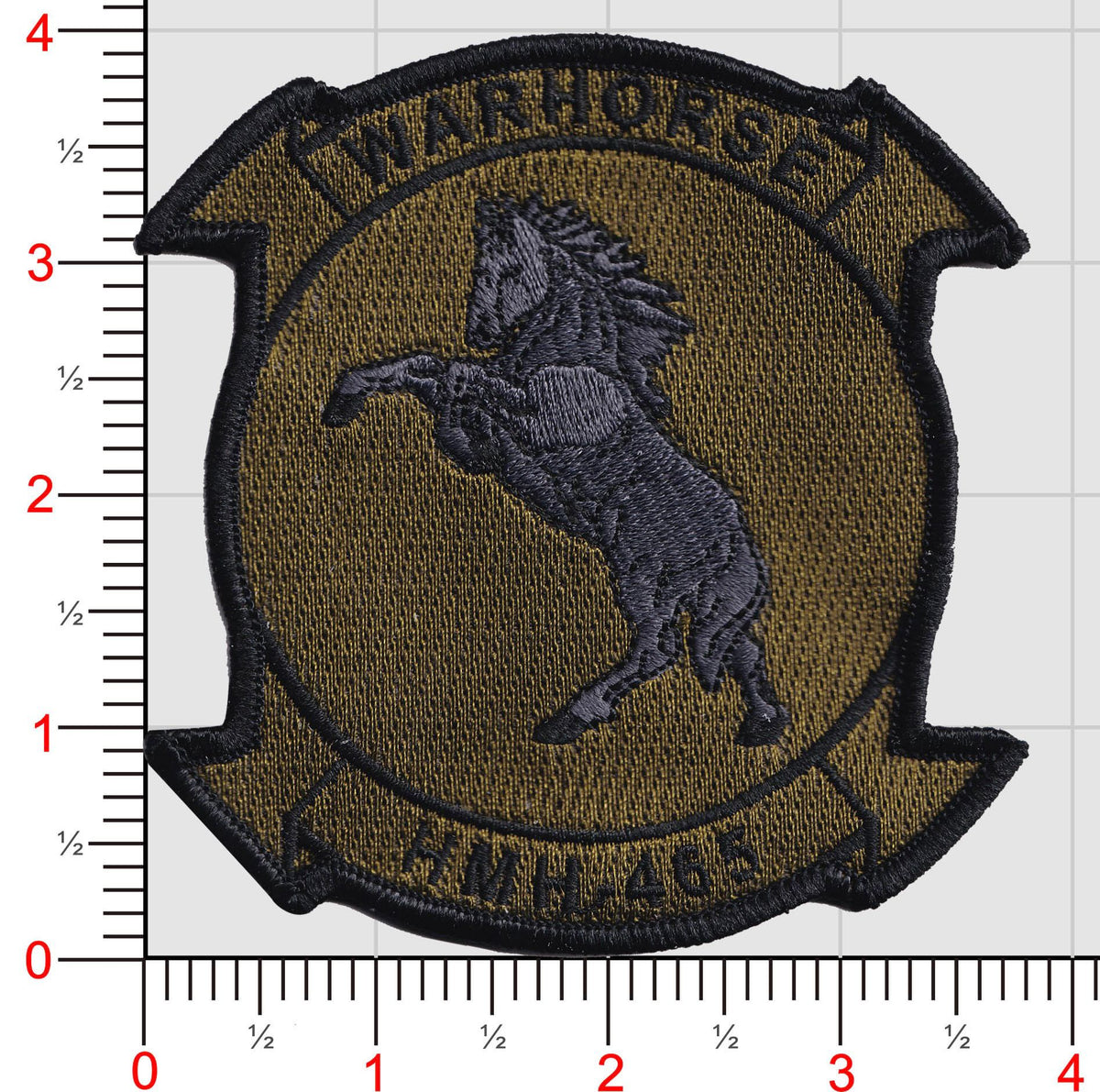 Officially Licensed HMH-465 Warhorse Squadron Patches