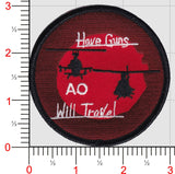 Official HMLA-167 Have Guns Will Travel Shoulder Patches