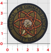 Official 1st Marine Air Wing MAW Tactical Air Command Center Patch