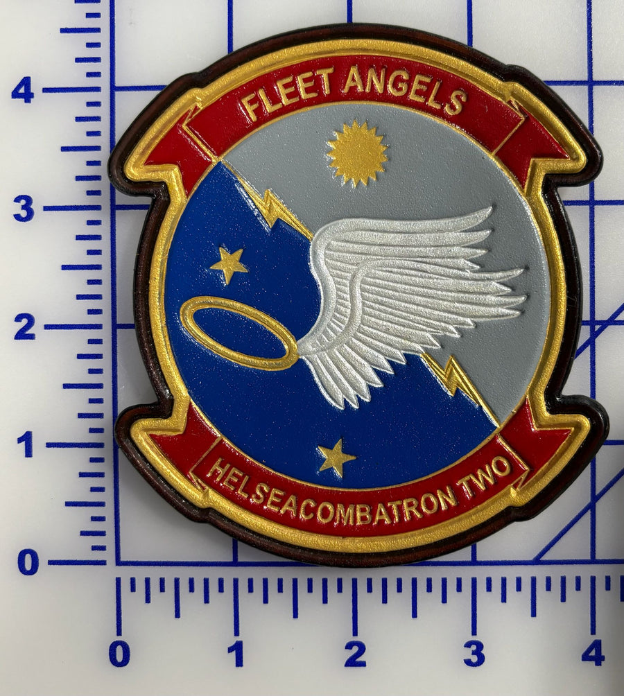Officially Licensed HC-2 or HSC-2 Fleet Angels Leather Patches