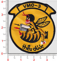 Officially Licensed USMC VMO-3 (HMLA-367 Scarface Throwback ) Patch