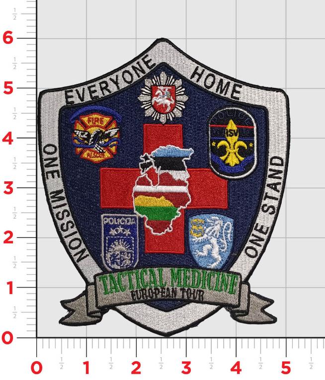 Official European Tour Tactical Medicine Patch