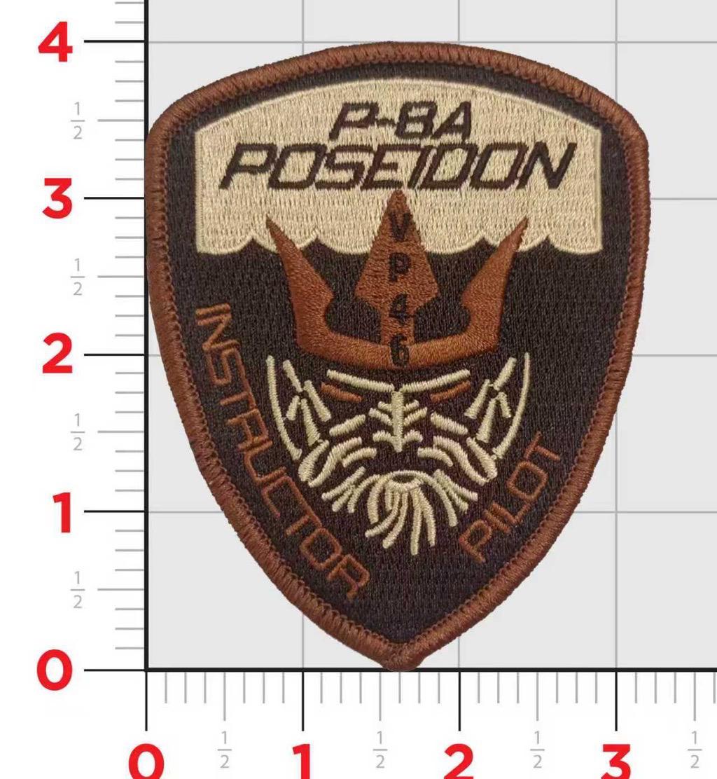 Official VP-46 Grey Knights P-8 Poseidon Qual Patch
