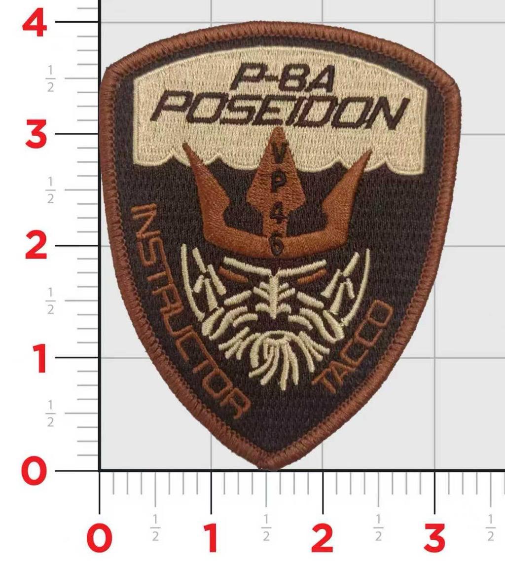 Official VP-46 Grey Knights P-8 Poseidon Qual Patch